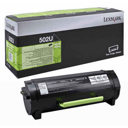 Lexmark 502U0 (50F2U00) Ultra HC črn, originalen toner