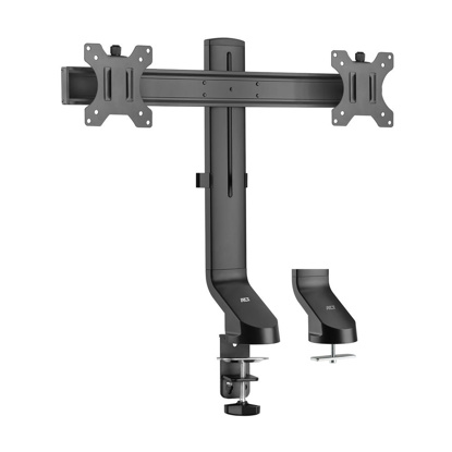 ACT AC8322 hitro nastavljiva roka za 2 monitorja 10"- 27" črna