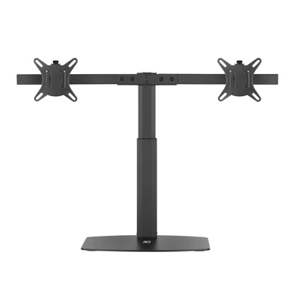 ACT AC8332 Dual Office 10"-27" črna samostoječa hidravlična roka za 2 monitor