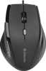 Slika - Defender Accura MM-362 črna ergonomska miška