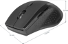 Slika - Defender Accura MM-365 črno brezžična miška