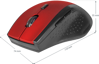 Slika - Defender Accura MM-365 črno/rdeča brezžična miška