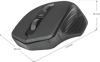 Slika - Defender Datum MB-345 črna brezžična miška