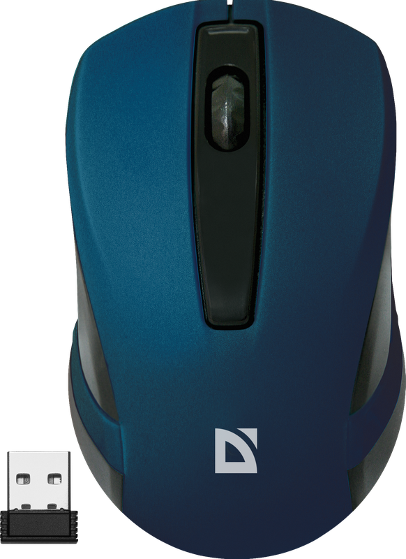 Slika - Defender MM-605 modra brezžična miška