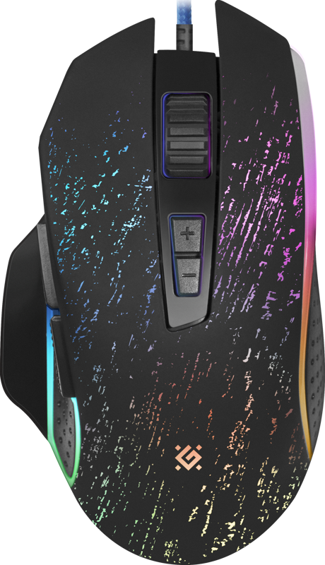 Slika - Defender Syberia GM-680L RGB črna gaming miška