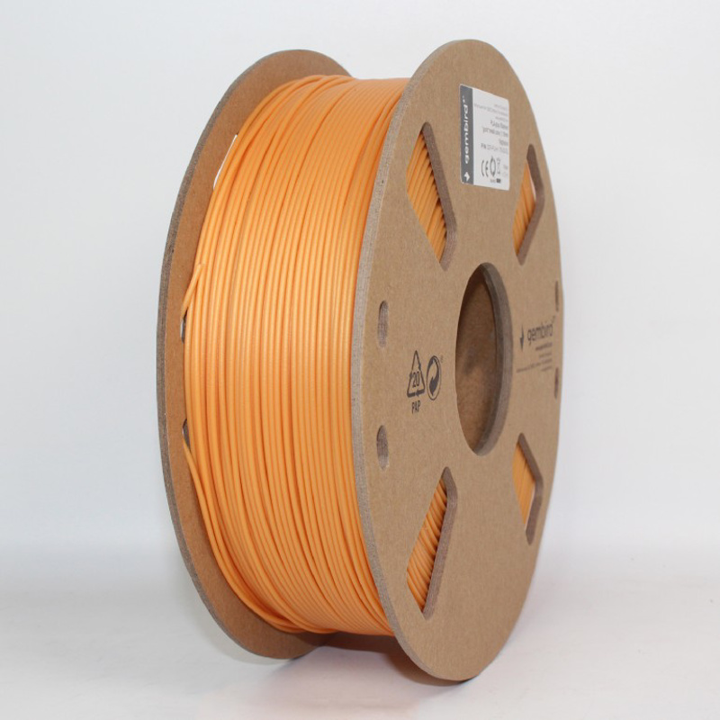 Slika - 3D filament Gembird 3DP-PLA+1.75-02-GL PLA+ 1.75mm 1kg metal zlata