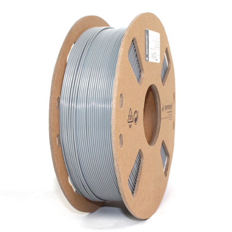 Slika - 3D filament Gembird 3DP-PETG1.75-01-GR PETG 1,75mm 1kg siva