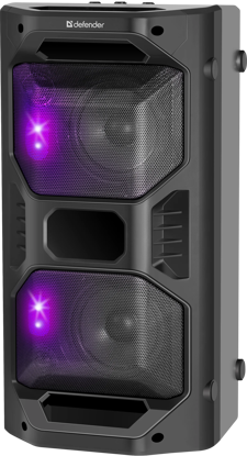 Defender Rage (65109) 2.0, 50W RGB črn prenosni BT zvočnik