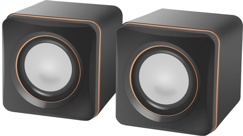 Slika - Defender SPK-33 (65633) 2.0 5W črno/oranžni USB računalniški zvočnik