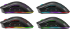 Slika - Defender Warlock GM-709L (52709) RGB lahka črna gaming miška