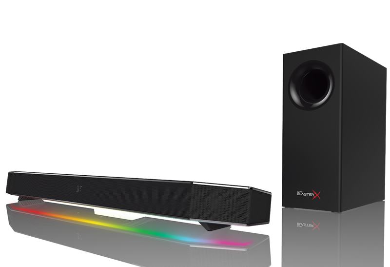 Slika - Creative Sound BlasterX Katana BT 7.1 (51MF8245AA000) RGB črn, večkanalni zvočnik za igre