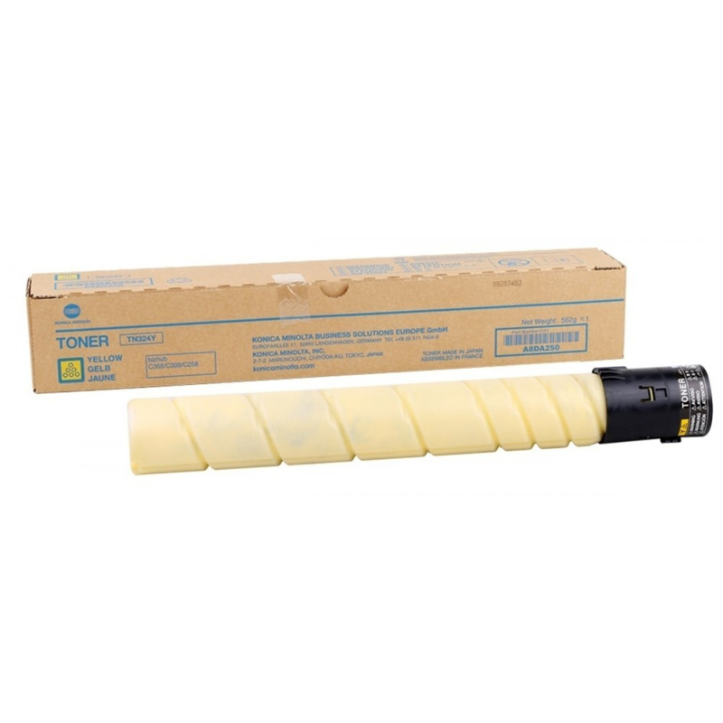 Slika - Konica Minolta TN-328Y (AAV8250) rumen, originalen toner