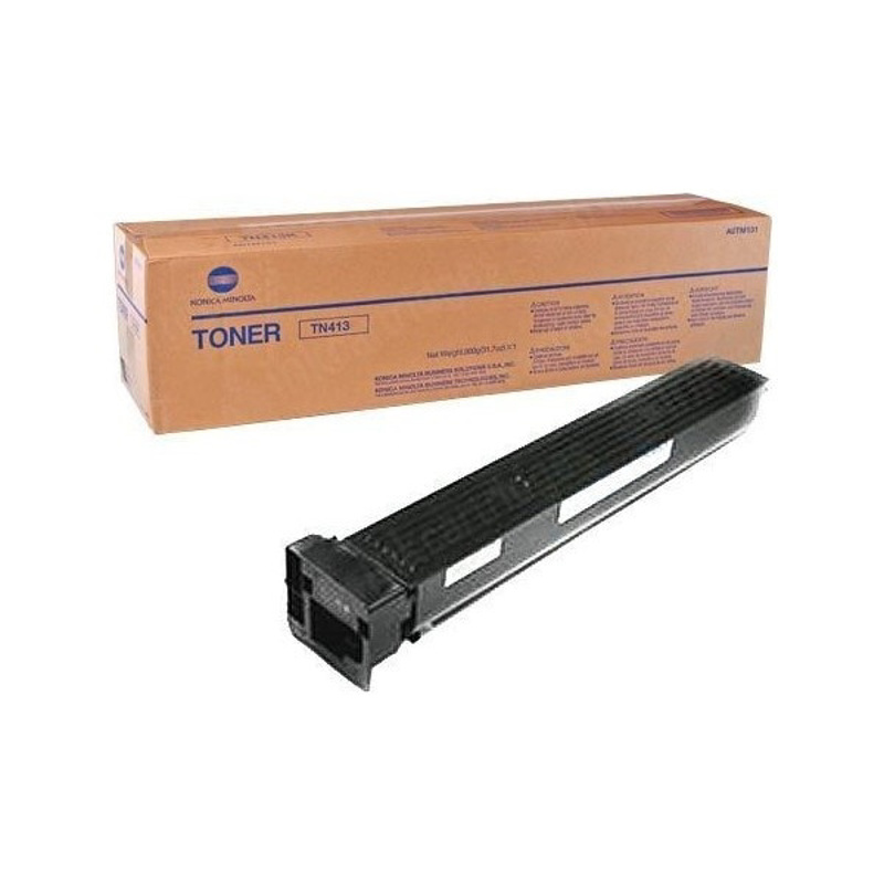 Slika - Konica Minolta TN-413 Bk (A0TM151) črn, originalen toner