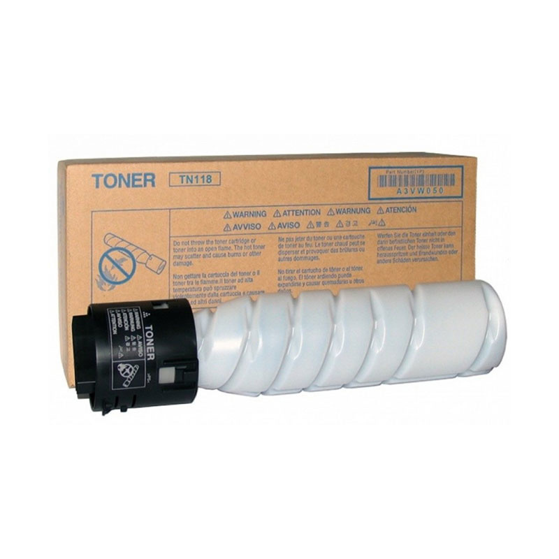 Slika - Konica Minolta TN-118 (A3VW050)črn, originalen toner