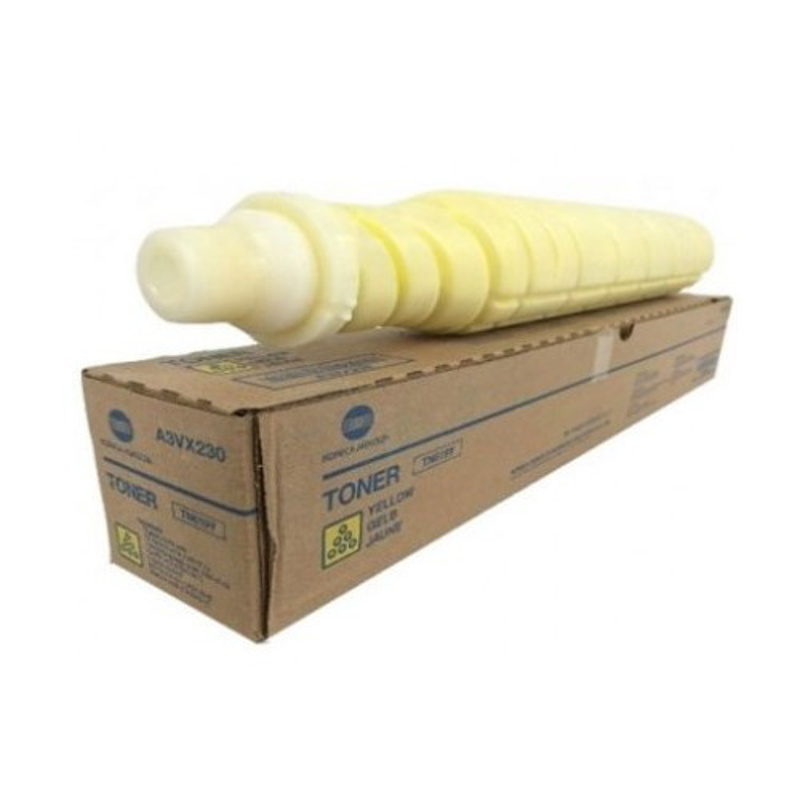 Slika - Konica Minolta TN-619Y (A3VX250) rumen, originalen toner
