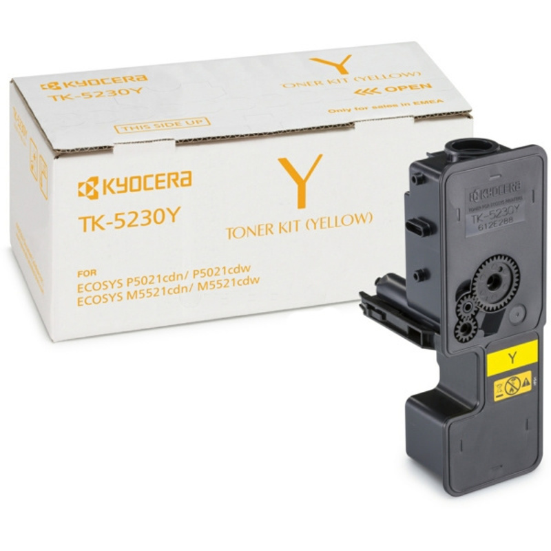 Slika - Kyocera TK-5230Y rumen, originalen toner