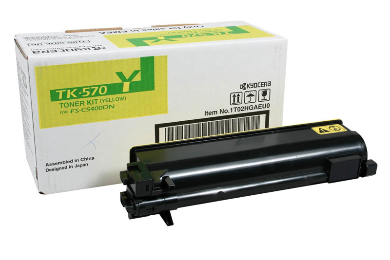 Slika - Kyocera TK-570 rumen, originalen toner