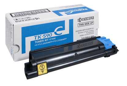 Kyocera TK-590C moder, originalen toner