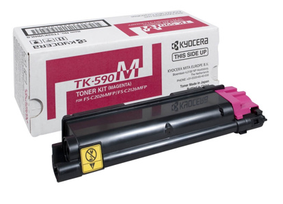 Kyocera TK-590M škrlaten, originalen toner