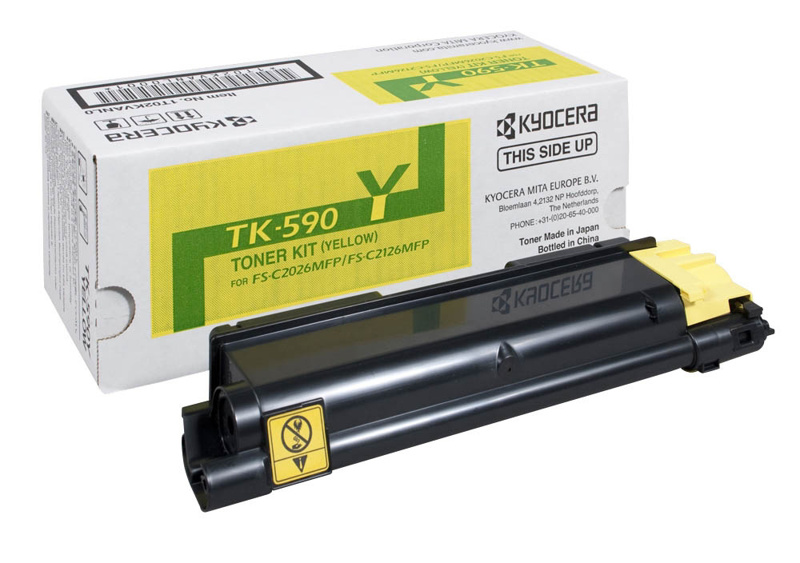 Slika - Kyocera TK-590Y rumen, originalen toner