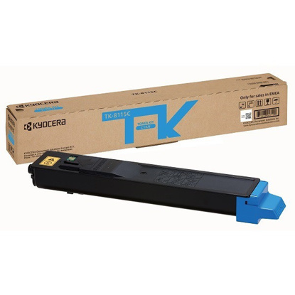 Kyocera TK-8115 C (1T02P3CNL0) moder, originalen toner