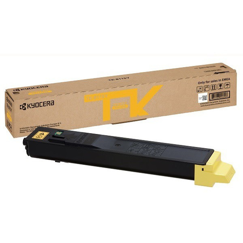 Slika - Kyocera TK-8115 Y (1T02P3ANL0) rumen, originalen toner