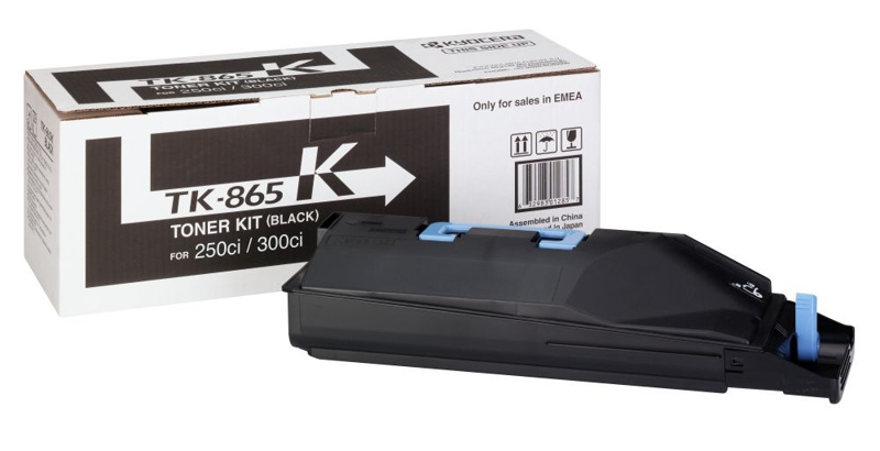 Slika - Kyocera TK-865BK črn, originalen toner,