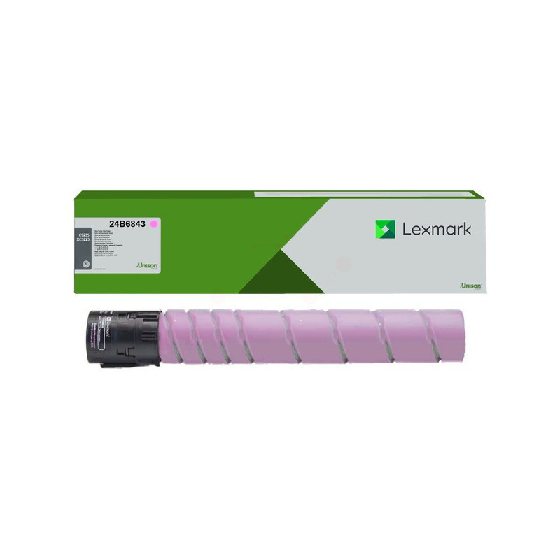 Slika - Lexmark 24B6843 škrlaten, originalen toner