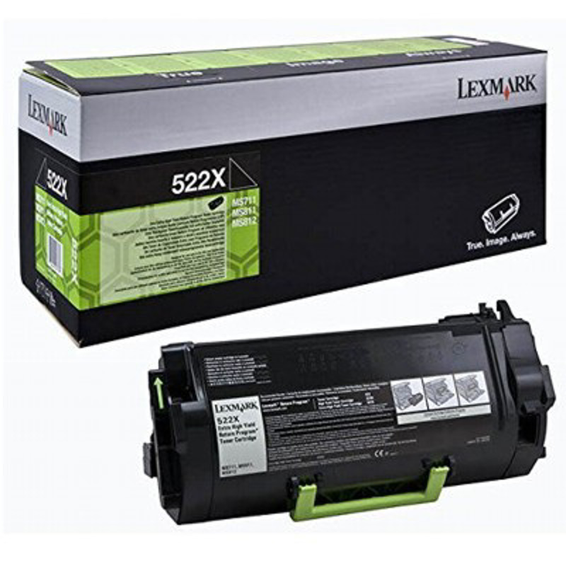 Slika - Lexmark 52D2X0E HC črn, originalen toner