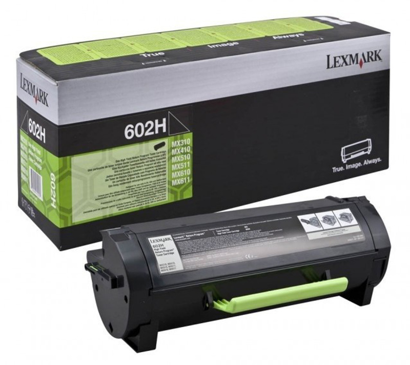 Slika - Lexmark 602H (60F2H00) črn, originalen toner