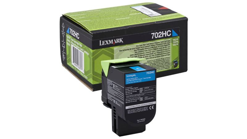 Slika - Lexmark 702HC C (70C2HC0) 3k moder, originalen toner