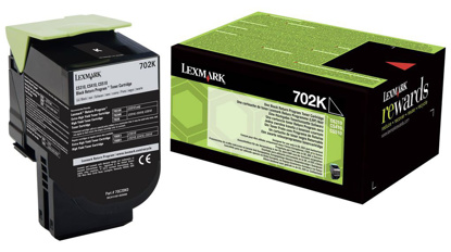 Lexmark 70C20K0 črn, originalen toner