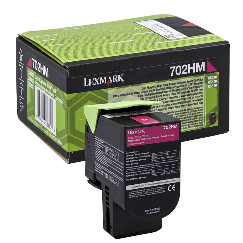 Slika - Lexmark 70C2HME HC škrlaten, originalen toner