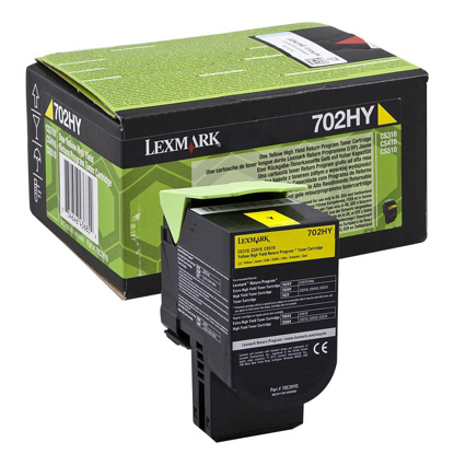 Lexmark 70C2HYE HC rumen, originalen toner