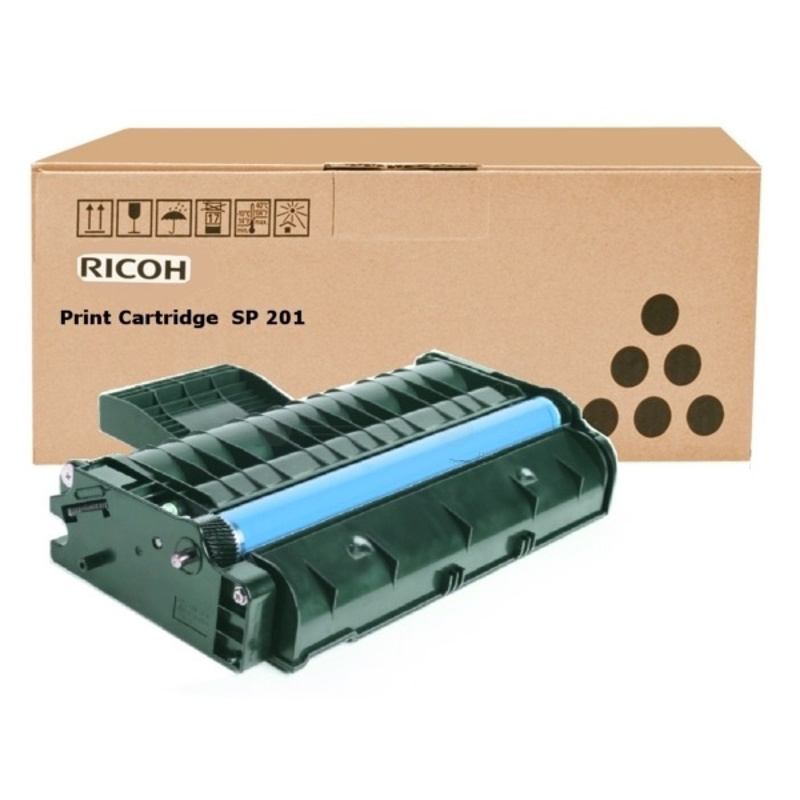Slika - Ricoh SP 201 (407999) črn, originalen toner