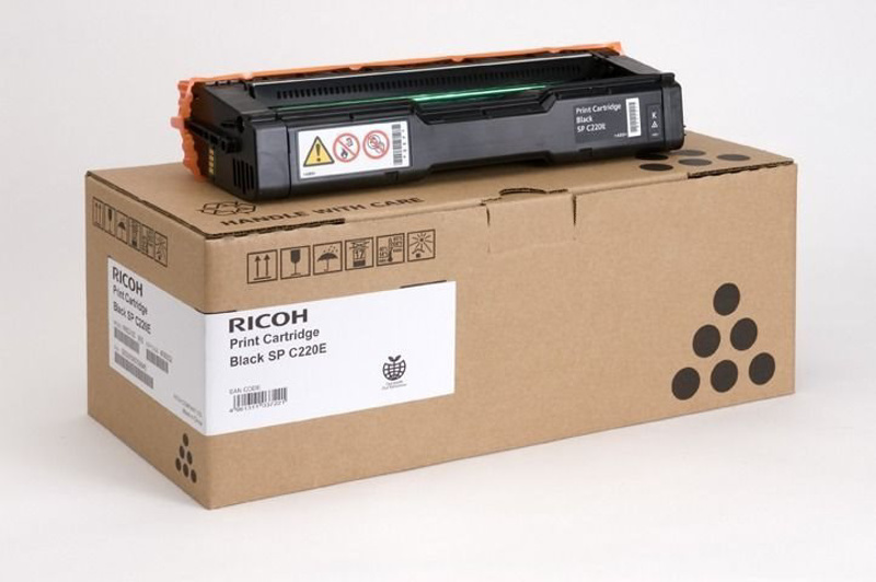 Slika - Ricoh SPC220 BK (407642) črn, originalen toner