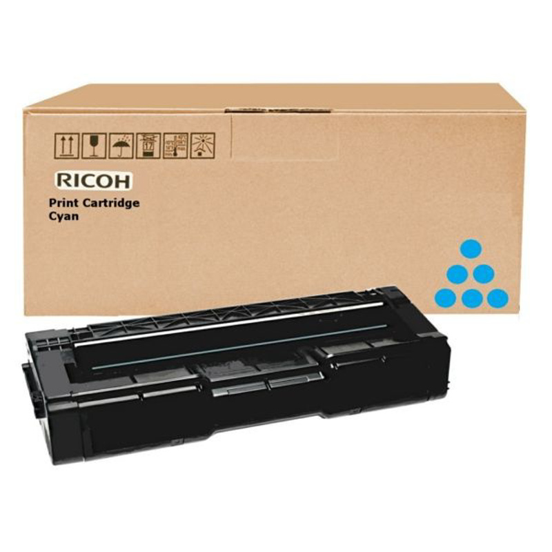 Slika - Ricoh SPC310C LC (407641) moder, originalen toner