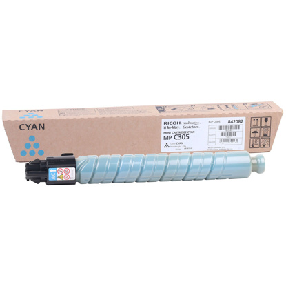 Ricoh Toner MP C305E moder (842082) (841595) moder, originalen toner