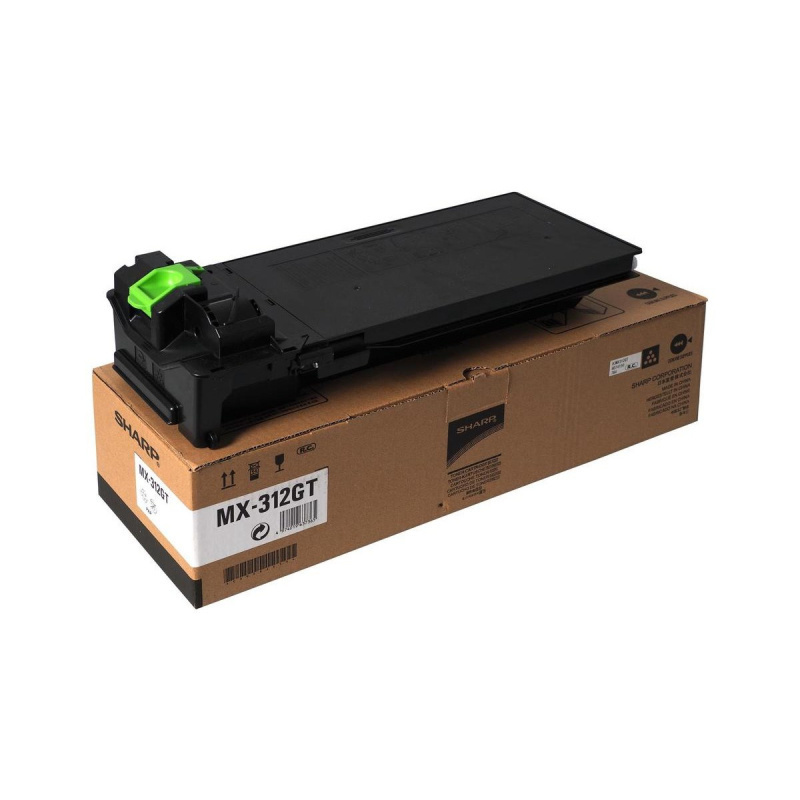 Slika - Sharp MX312GT črn, originalen toner