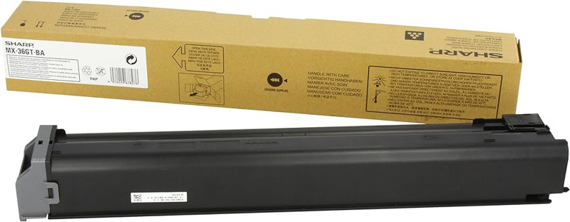 Slika - Sharp MX36GTBA črn, originalen toner