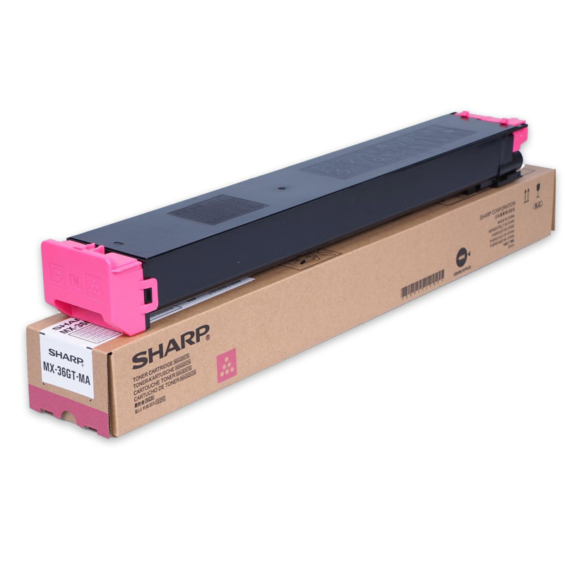 Slika - Sharp MX36GTMA škrlaten, originalen toner