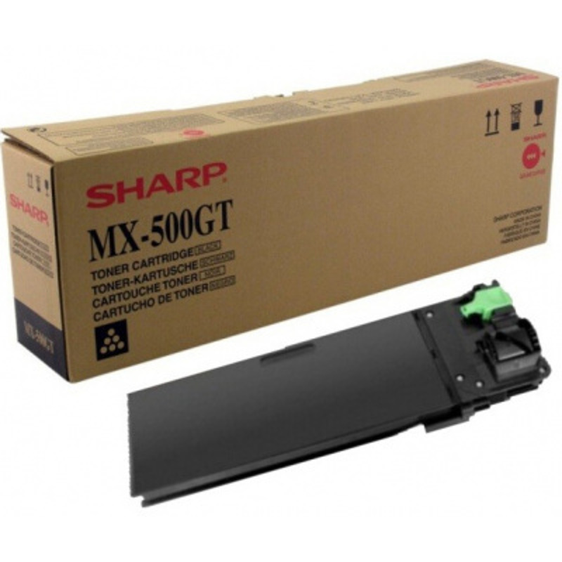 Slika - Sharp MX-500GT črn, originalen toner