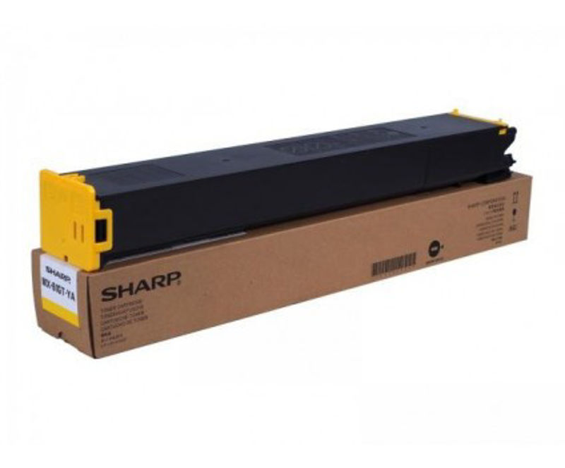 Slika - Sharp MX61GTYA rumen, originalen toner