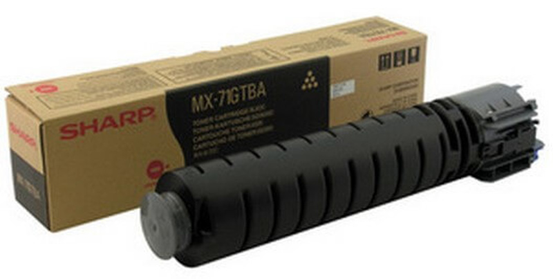 Slika - Sharp MX71GTBA črn, originalen toner