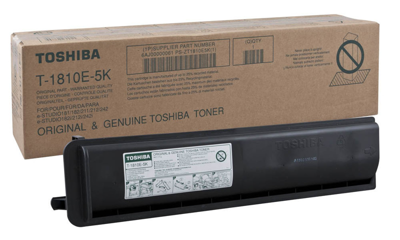 Slika - Toshiba T-1810E LC črn, originalen toner