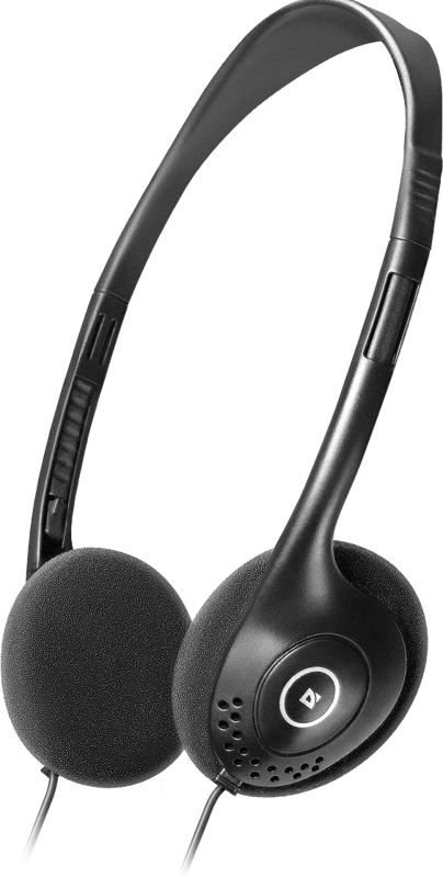 Slika - Defender Aura 101 (63101) 2.0 črne naglavne slušalke