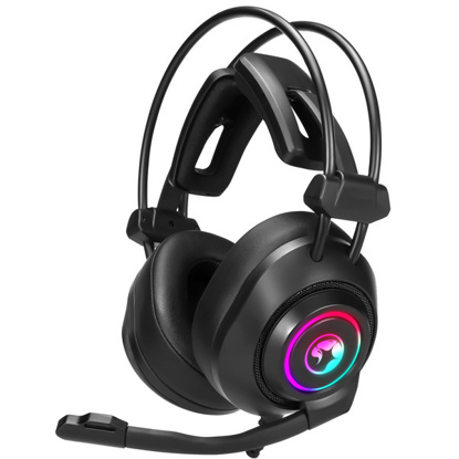 Marvo HG9056 7.1 RGB USB črne gaming naglavne slušalke z mikrofonom