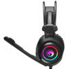Slika - Marvo HG9056 7.1 RGB USB črne gaming naglavne slušalke z mikrofonom