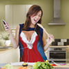 Slika - Božični kuhinjski predpasnik - ženski