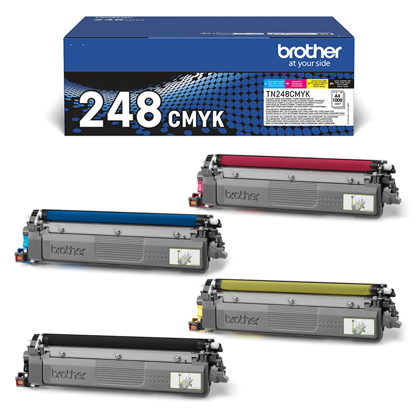 Brother TN-248CMYK, komplet originalnih tonerjev